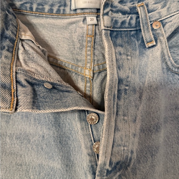 Agolde mid rise baggy size 27. Worn but good condition - Picture 3 of 4